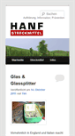 Mobile Screenshot of hanf-streckmittel.com